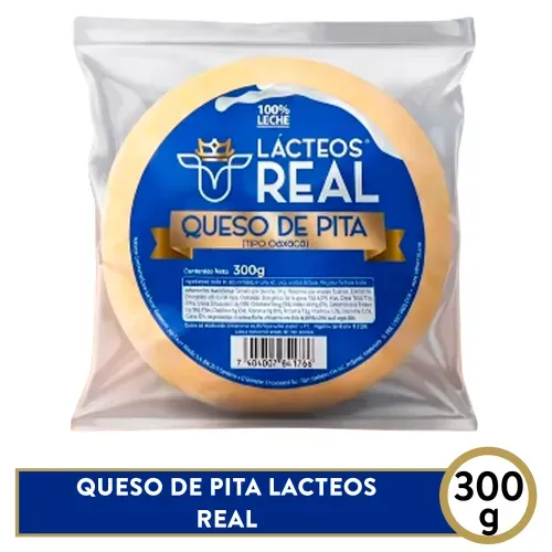 Queso De Pita 300gr Lacteos Real