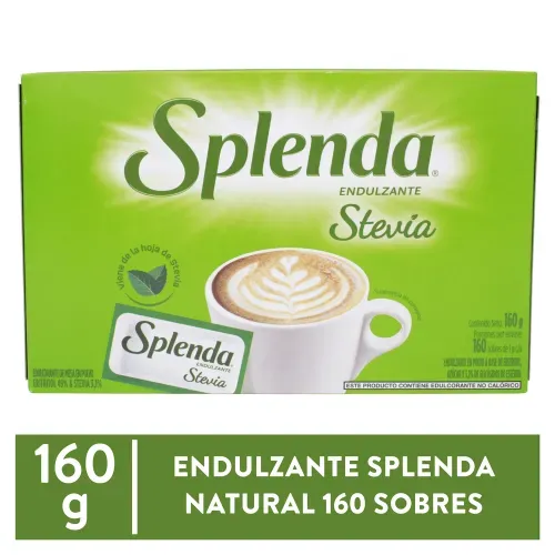 Endulzante Splenda Natural 160 sobres  - 160 g