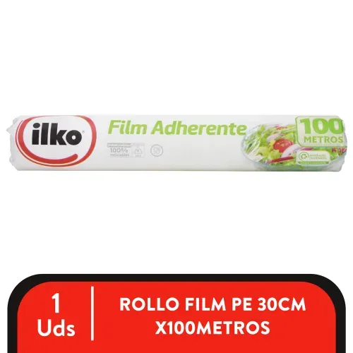 Rollo Film Pe 30cm X100mt 1 Ea