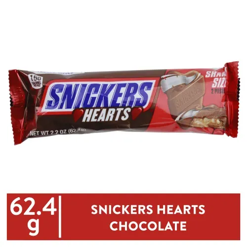 Snickers Corazon King Size 62 G