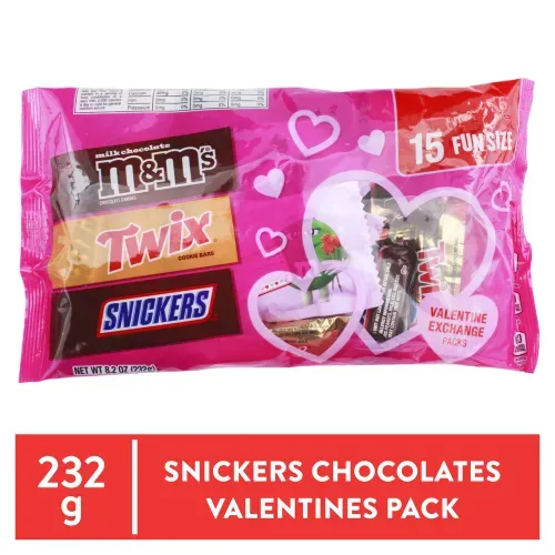 Mix Chocolate Fun Size S Valentin 232 G