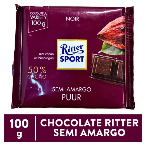 Ritter Chocolate Dark100gr