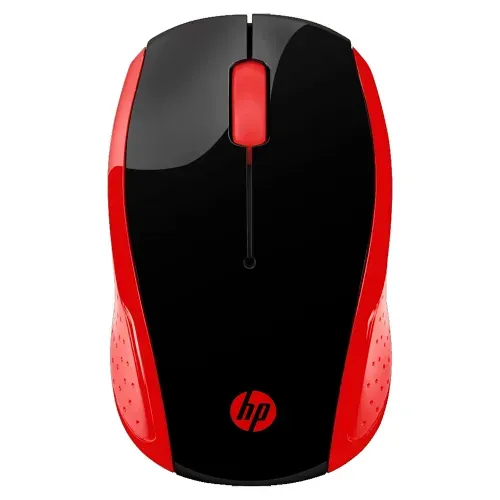 Mouse HP inalámbrico 200 color rojo