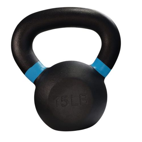 Kettlebell SportFit 15 lb de Potencia y Estilo para tus Rutinas de Fuerza