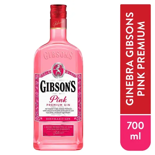 Ginebra Gibson's london pink premium  - 700 ml