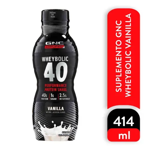 Gnc Shake Proteina Vainilla 414ml
