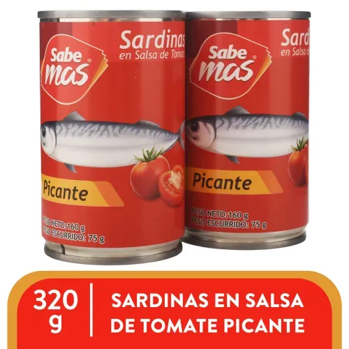 Sardina Suli Tomate Picante 2pack 320g
