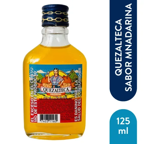 Quezalteca Mandarina Aguardiente 125ml