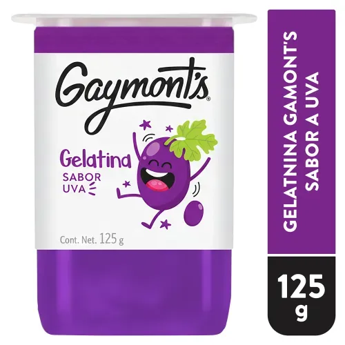 Gelatina Gaymonts Sabor Uva - 125 g