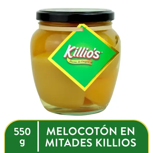 Melocotón Mitades Killios Frasco - 550 g