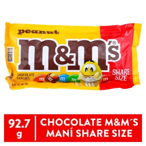 Chocolate M&M's con mani - 92.7 g
