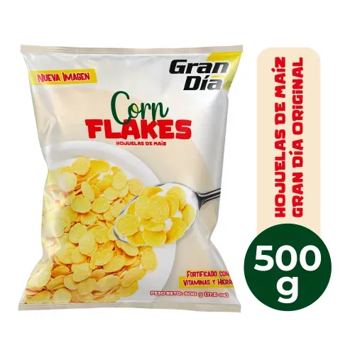 Cereal Gran Día Corn Flakes - 500 g