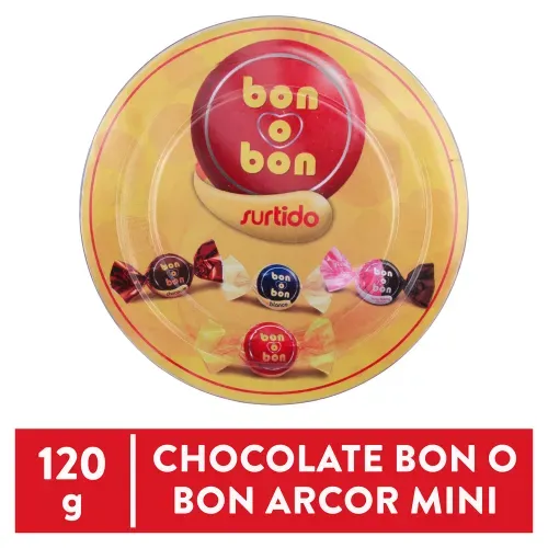 Arcor Bonbon Mini Charola Mix 120gr