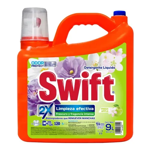 Detergente Liquido Swift Fresh Apple - 9L