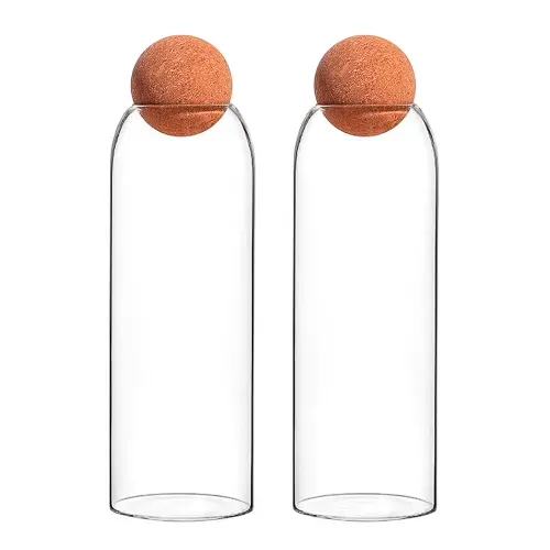 Juego De 2tarros Almacenamiento 1000 ml