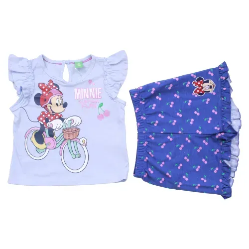 Conjunto Short Minnie Beba T6 36m