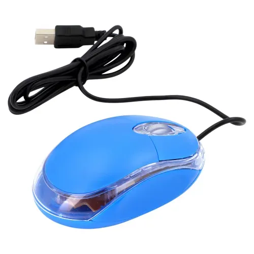 Mouse Azul Durabrand con Luz WDM2BB