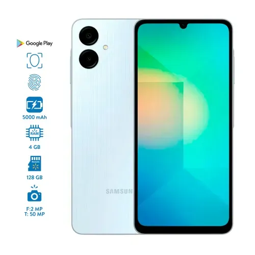 Celular Samsung A06 claro 4GB RAM 128 GB Almacenamiento