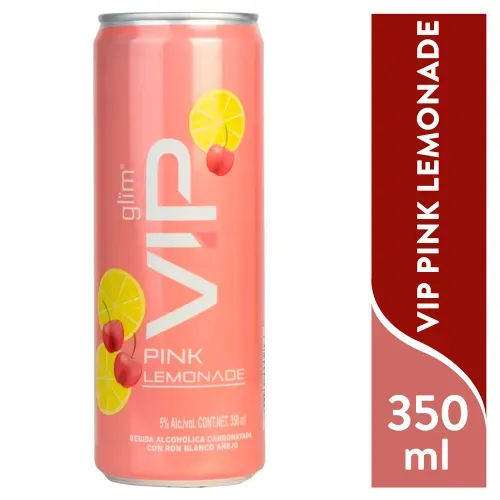 Bebida alcohólica Vip Pinklemonade Lata - 350 ml