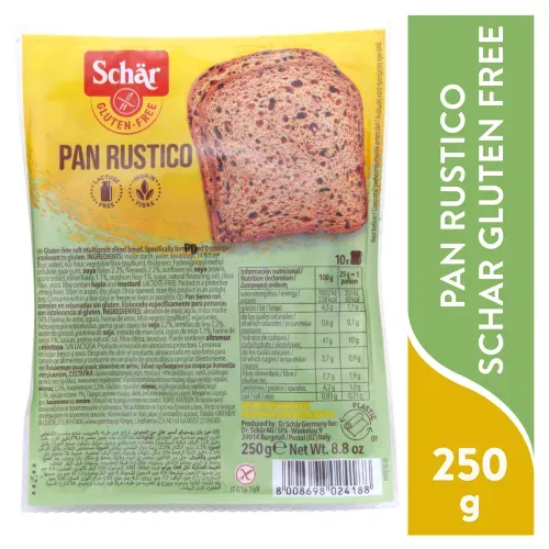 Pan Rustico Schar Gluten Free 250g