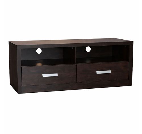 Mueble para TV con 2 gavetas color walnut