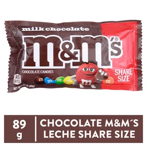 Chocolate M&Ms Leche Share Size - 89 g