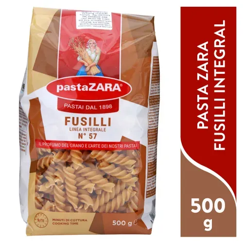 Pasta Zara Spirali Integral No.54 - 500 g