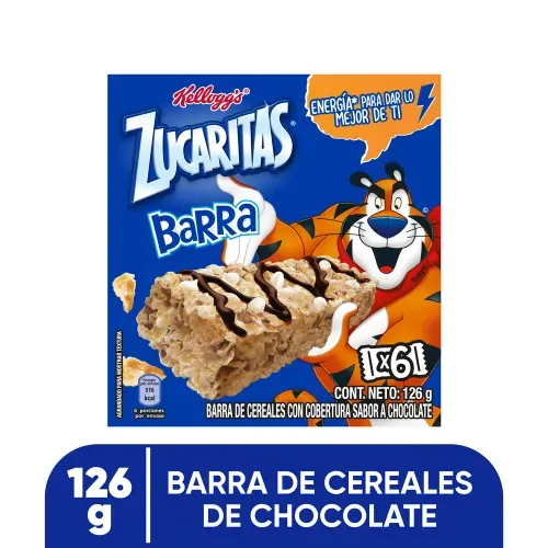 Barras de Cereal Kelloggs Zucaritas - 126 g