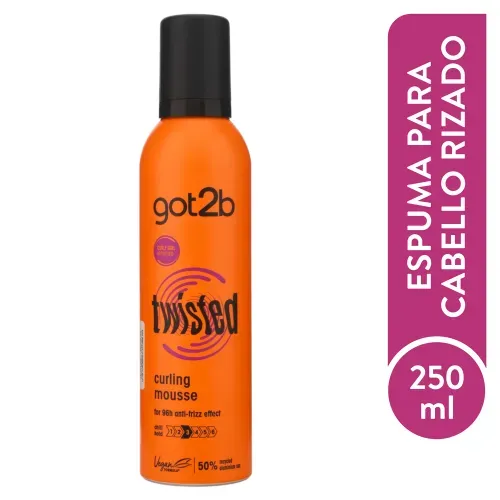 Spray Got2b Twisted Mousse - 250 ml