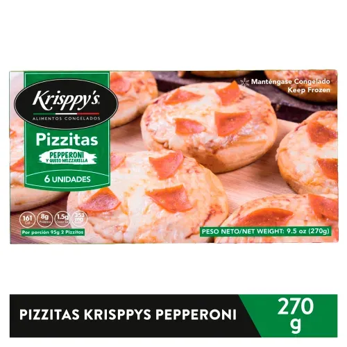 Pizzitas Krisppys Pepperoni - 270 g