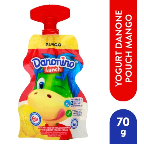 Yogurt Danone Pouch Mango - 70 g