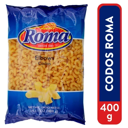 Codos 400gr Roma Tamano Familiar