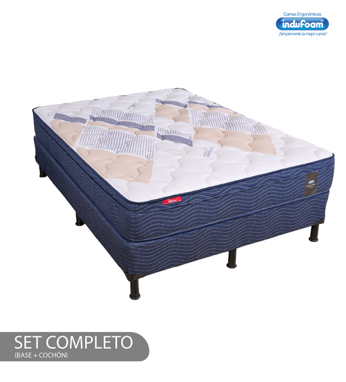 Set de cama indufoam dream sleeper (colchón + base)