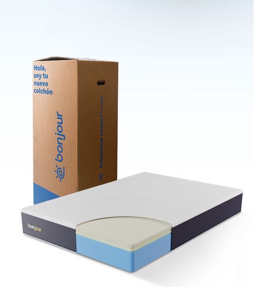 Colchón Bonjour Queen Organicotton 24- no incluye base