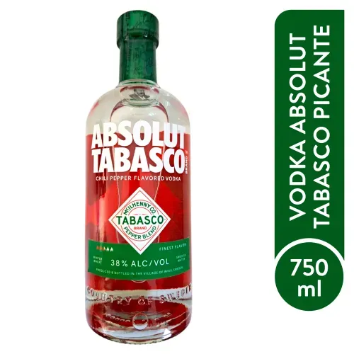 Vodka Absolut Tabasco 750 ml