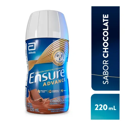 Complemento Ensure Advance® Sabor Chocolate. - 220 ml