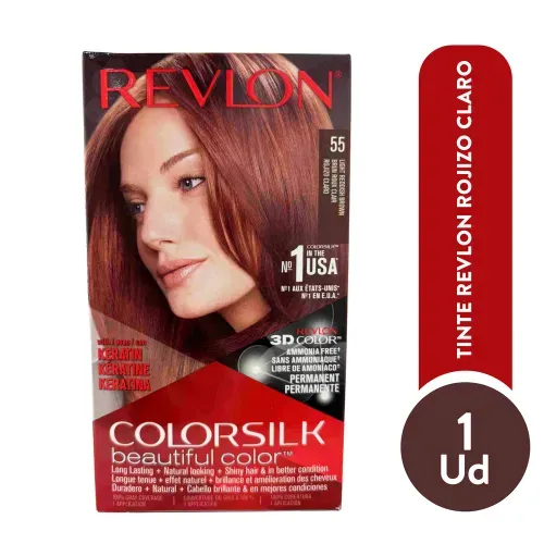 Tinte Rvl Colorsilk Light Red Brwn 130ml