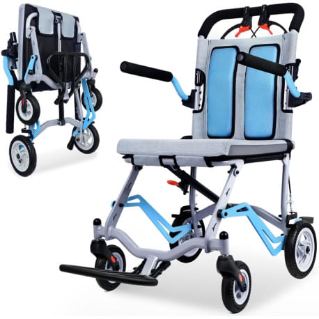 Silla de ruedas ABM Medical Care de transporte y de viaje