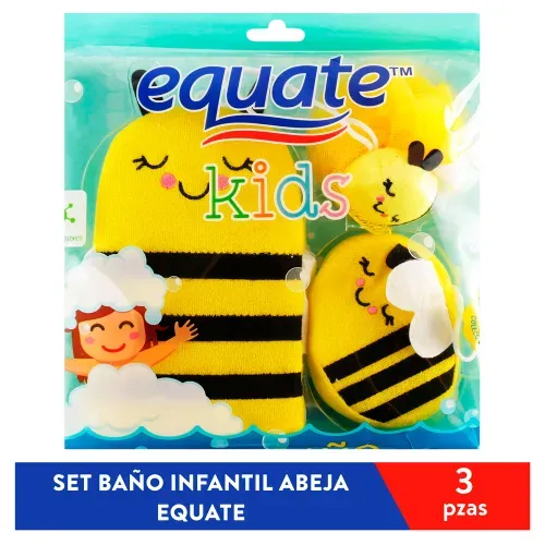 Set De Baño Infantil Marca Equate - Unidad
