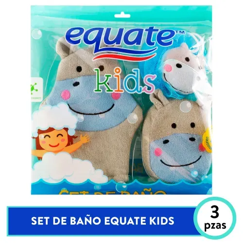Set De Baño Infantil Marca Equate - Unidad