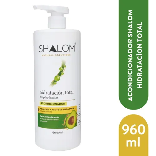 Shalom Acond Hidratacion Aguac 960ml