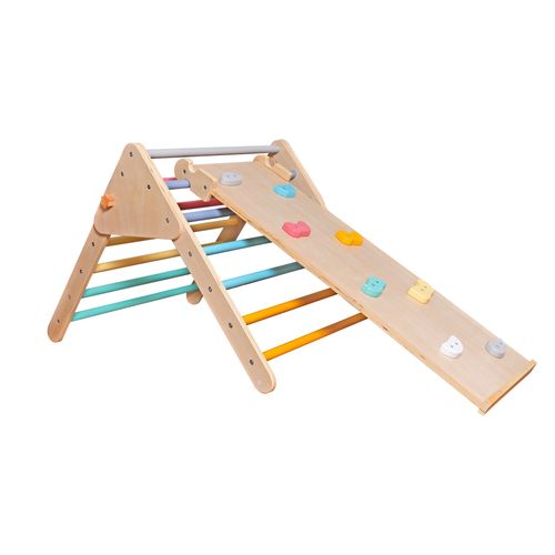 Marcos de escalada de madera plegables para interiores juguete montessori Kids modelo w01f021