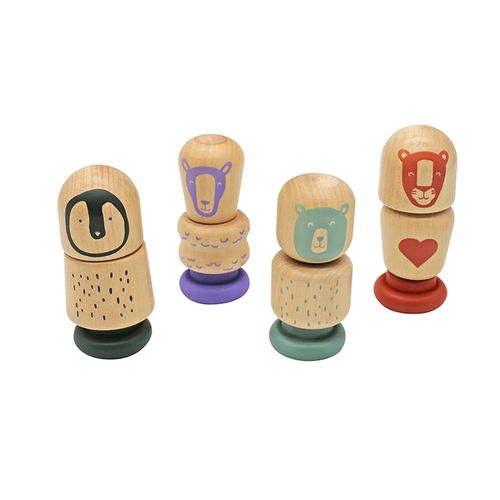 Bloques sensoriales 4 piezas juguete montessori Kids modelo w03c056