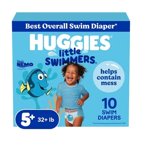 Pañales Huggies Little Swimmers Talla G - 10 Unidades