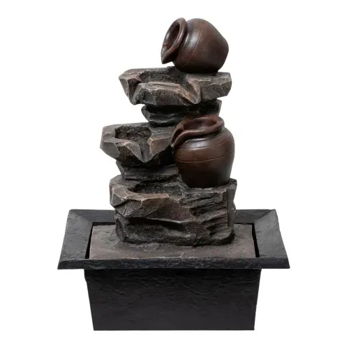 Fuente decorativa Mainstays jarrones - 39 cm