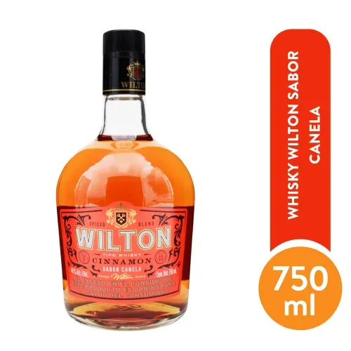 Whisky Wilton Sabor Canela 750 ml