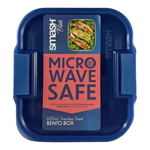 Recipiente Cuadrado Acero Inox 600ml Cts