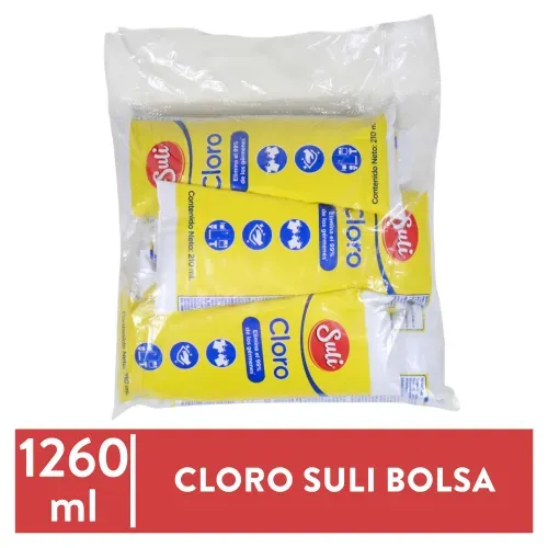 Cloro 210 ml 6 Pack