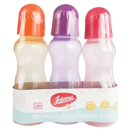 Biberón Jaloma de Polipro 3 Pack 240 ml