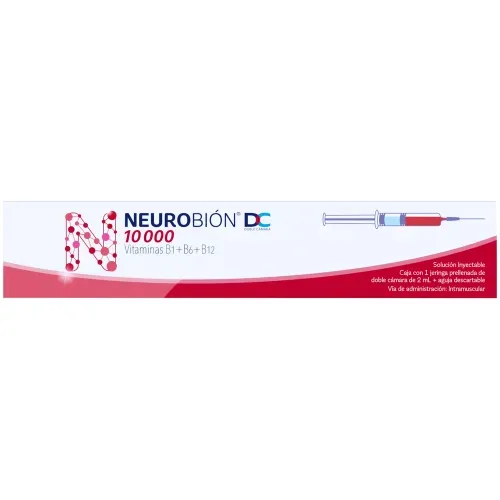 Jeringa Prellenada Neurobión DC 10000 S Doble Cámara - 1 Ud